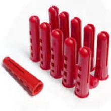 Red Plastic Wall Plugs (Sprue Loose)
