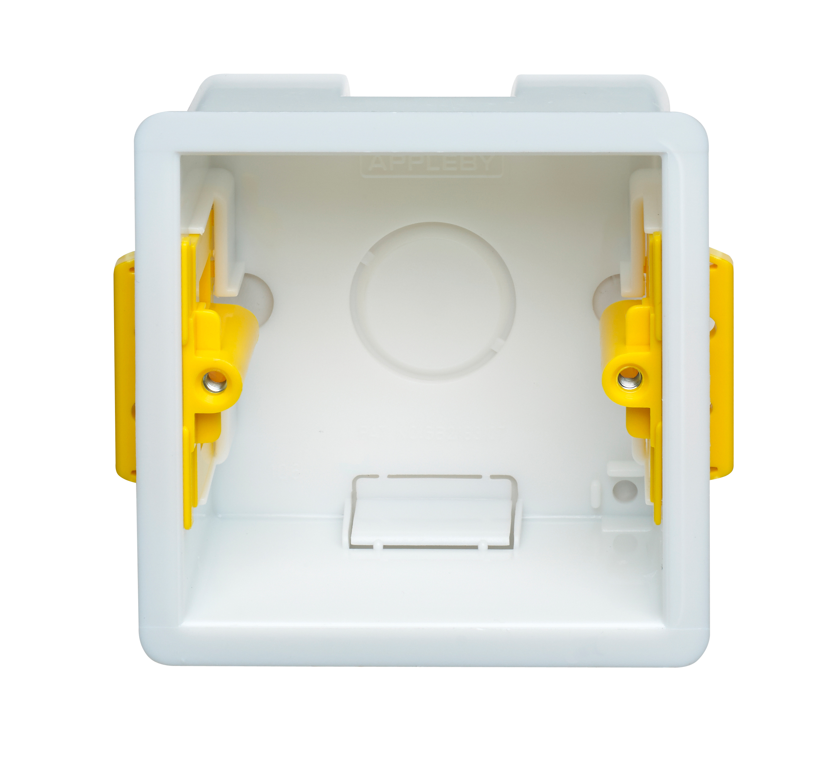 1G Dry Lining Installation Box with Adjustable Lugs 35mm