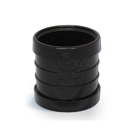 110mm Double Socket Slip Coupler [ Black]