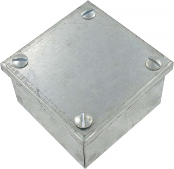 Galvanised Metal Adaptable Box (12x12x6)